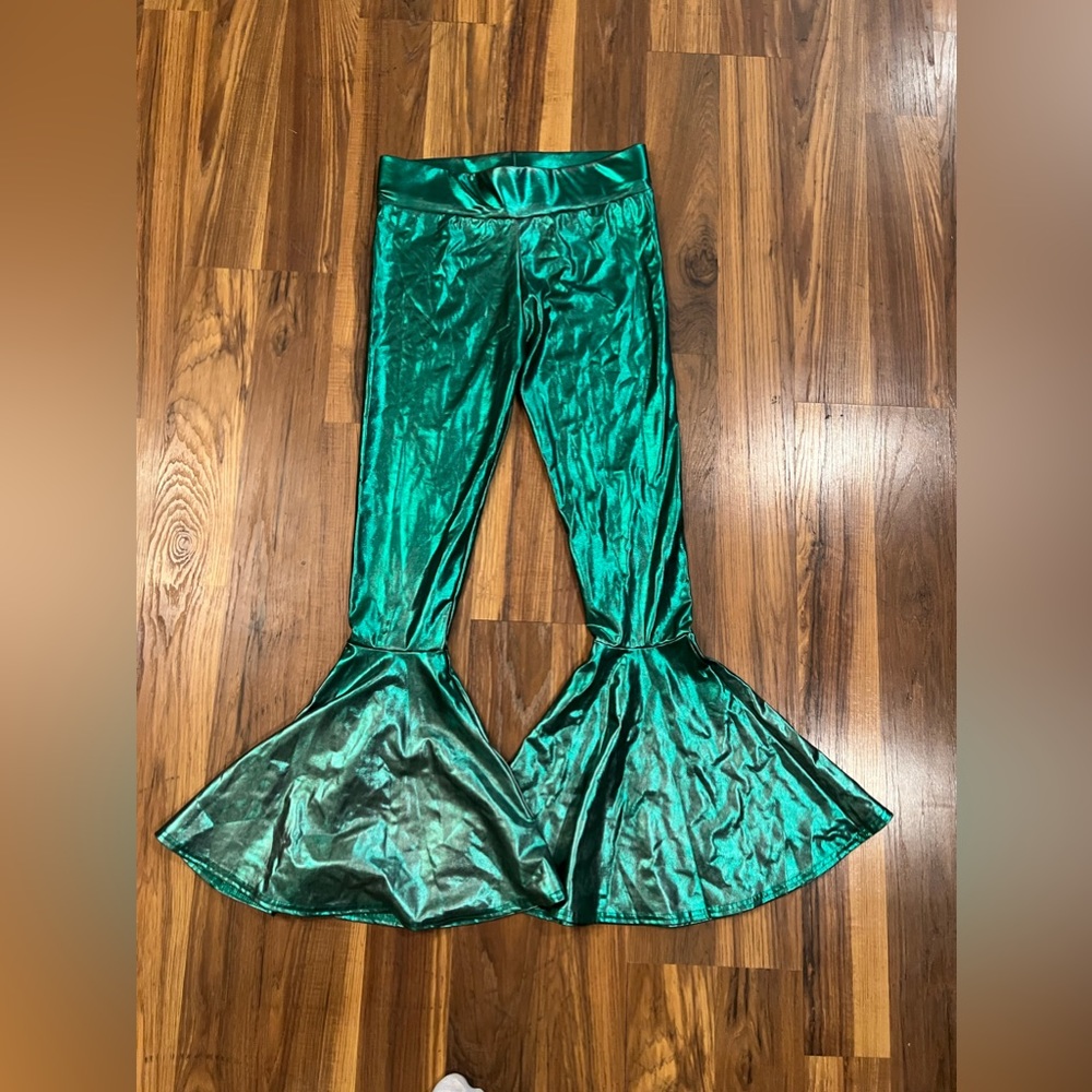 Mermaid holographic flared 80’s Leggings